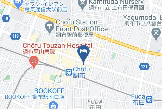 Chofu City - Urban Hotel Twins Chofu Maps