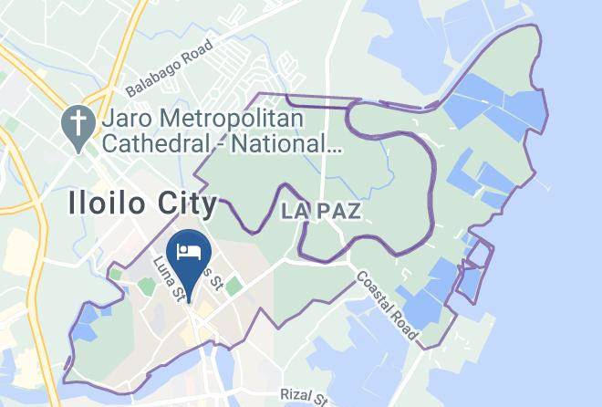 Urban Inn Iloilo Map
