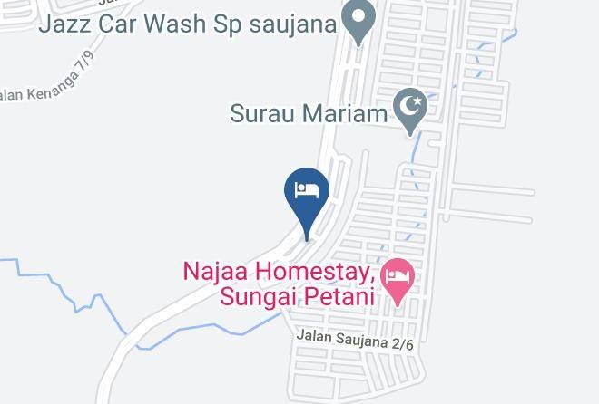 Kuala Muda District - Urban Inn Sp Saujana Maps