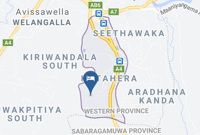 Colombo - Urban Jungle Holiday Resort Maps