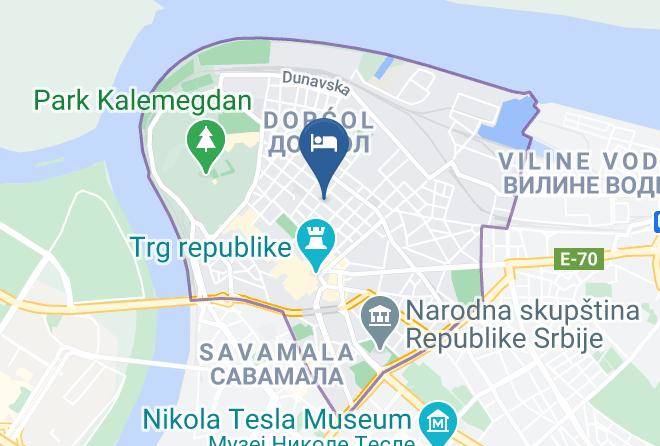 Belgrade City - Urban Lodge Belgrade Maps