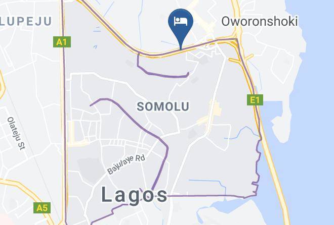 Shomolu - Urban Metro Inn Maps