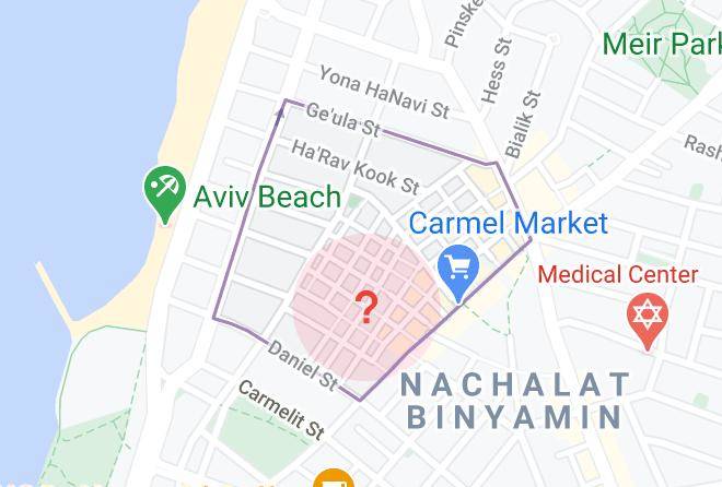 Tel Aviv Yafo - Urban Nature Apt's Just A Minute From The Beach Maps