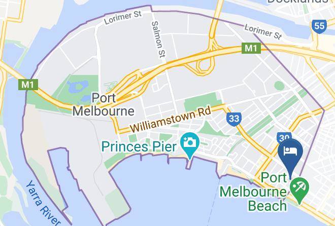 Port Phillip - Urban Sea Drift Rejuvenate Stays Maps