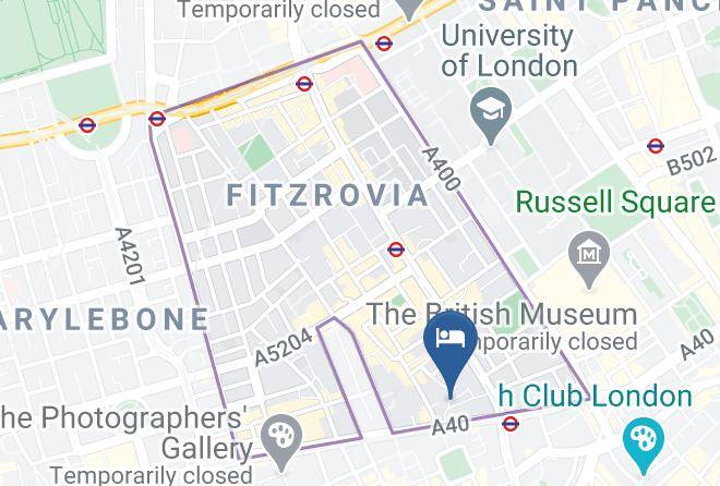 London - Urban Stay Oxford Street Mansion Maps