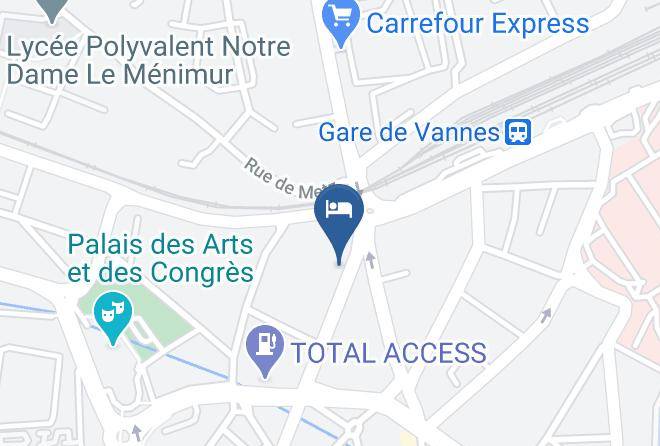 Morbihan - Urban Style Hotel De France Maps