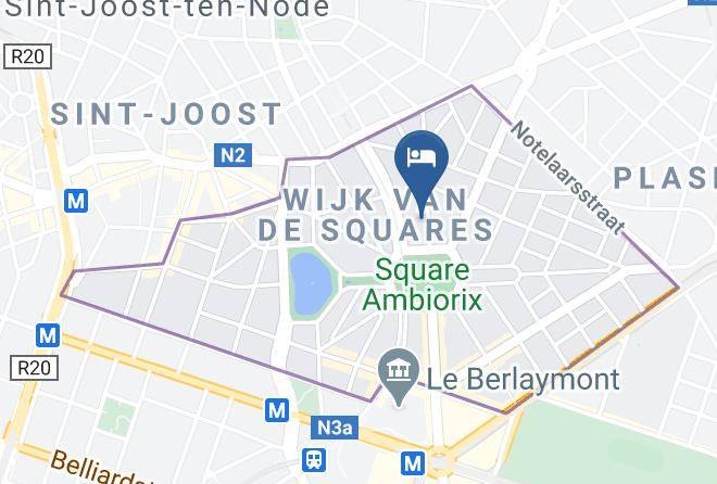 Brussels - Urban Suites Brussels Eu Maps