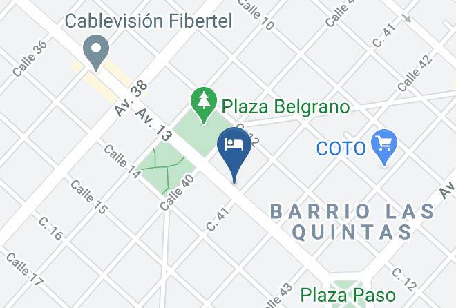 Urban Suites La Plata Map