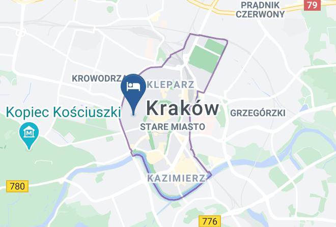 Urban Suites Studencka 25 Map