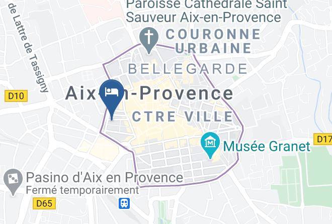 Bouches Du Rhone - Urban Tourisme Residence Vendome Maps