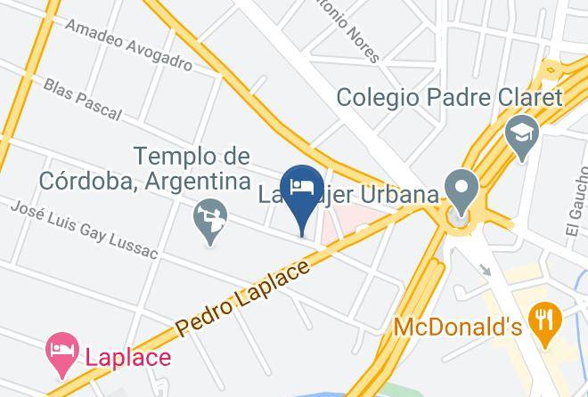 Cordoba - Urbana Hotel Maps