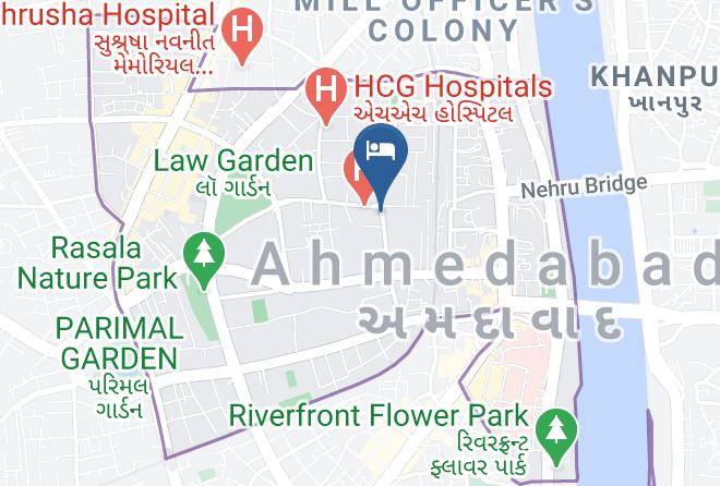 Ahmadabad - Urbane The Hotel Maps