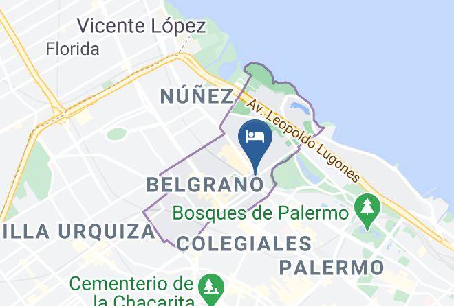Belgrano - Urbanica The Libertador Hotel Maps