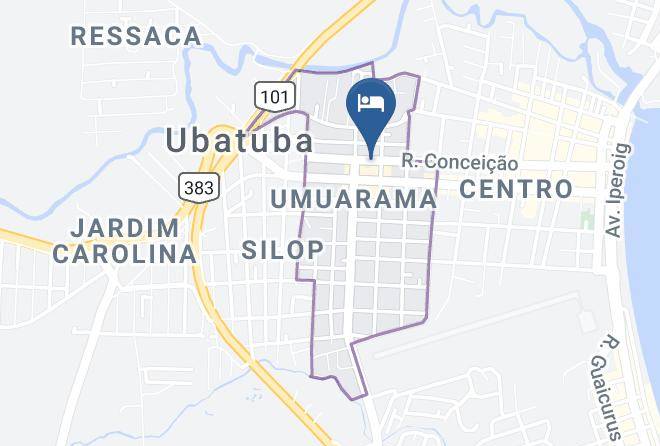 Ubatuba - Urbano Suites Maps
