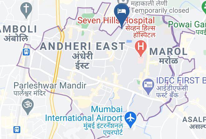 Mumbai - Urbanpod Hotel Maps