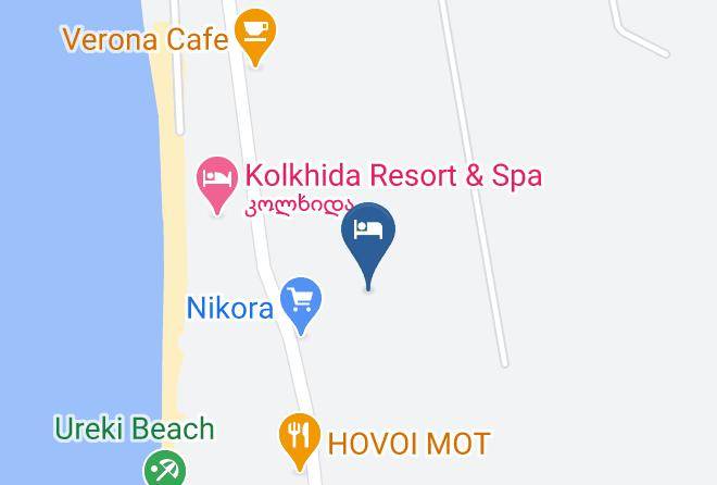 Georgia - Ureki Evkalipt Hotel Maps