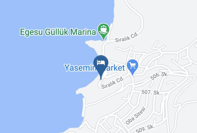 Milas - Urga Butik Otel & Restaurant Maps