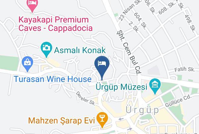 Urgup - Urgup Kaya Otel Maps