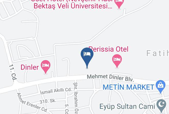 Urgup - Urgup Otel Floria Maps