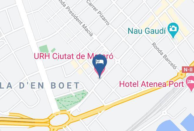 Barcelona - Urh Ciutat De Mataro Maps