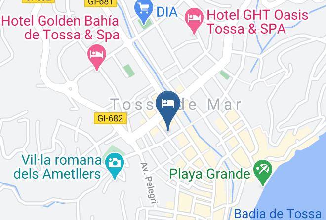 Girona - Hotel Tossa De Mar Maps