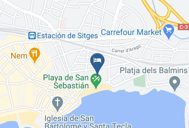 Barcelona - Urh Sitges Playa Maps