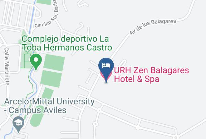 Asturias - Urh Zen Balagares Hotel & Spa Maps
