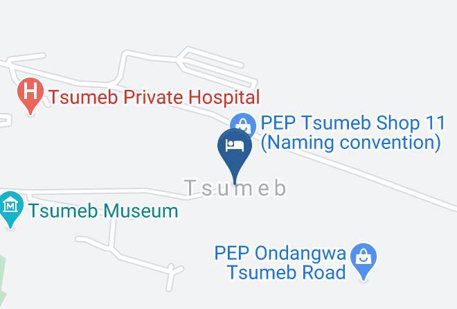 Tsumeb - Uris Safari Lodge Maps