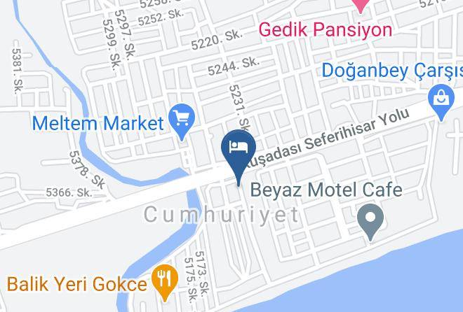 Urkmez Deniz Otel Map
