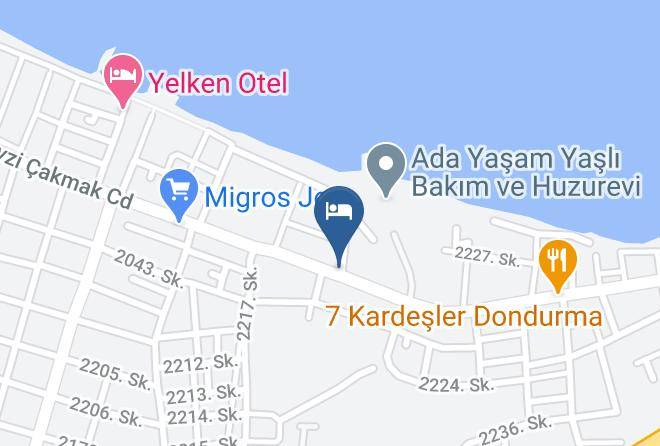 Urla - Urla Ada Marin Otel Maps