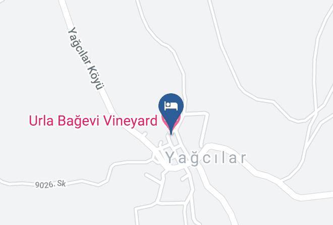 Urla - Urla Bagevi Vineyard Hotel Maps