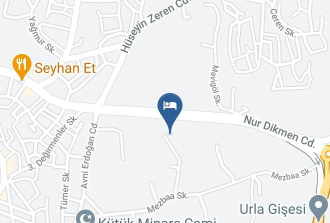 Urla - Urla Begonvil Pansiyon Maps