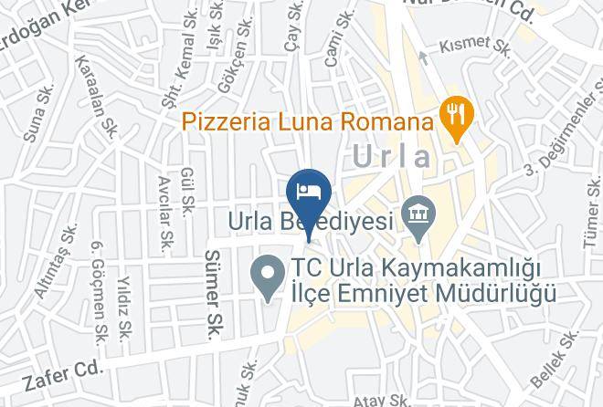 Urla - Urla Butik Otel Maps