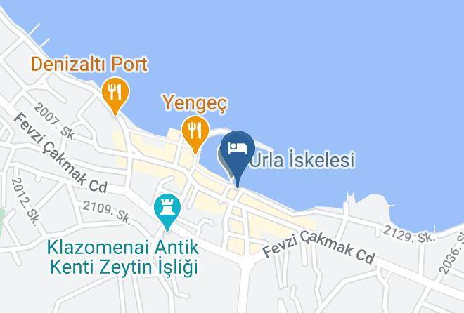 Urla - Urla Pier Maps