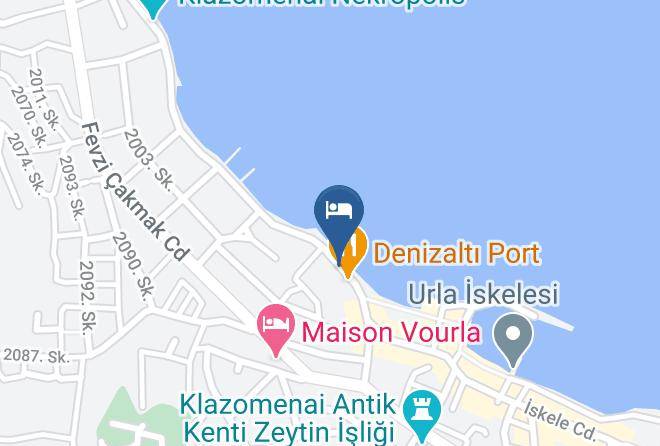 Urla - Urla Yakamoz Cafe Restoran Maps