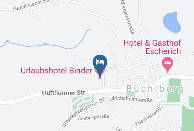 Urlaubshotel Binder Map