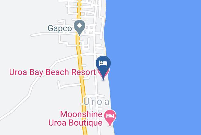 Central - Uroa Bay Beach Resort Maps