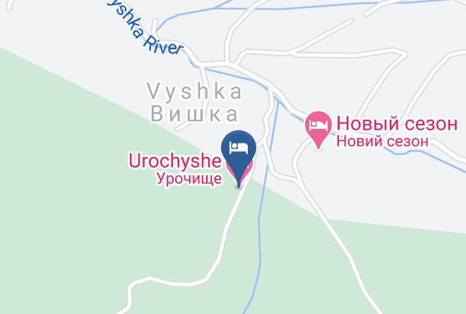 Velykyi Bereznyi Raion - Urochyshe Maps