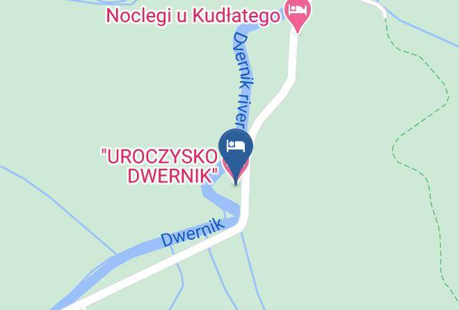 Uroczysko Dwernik Map