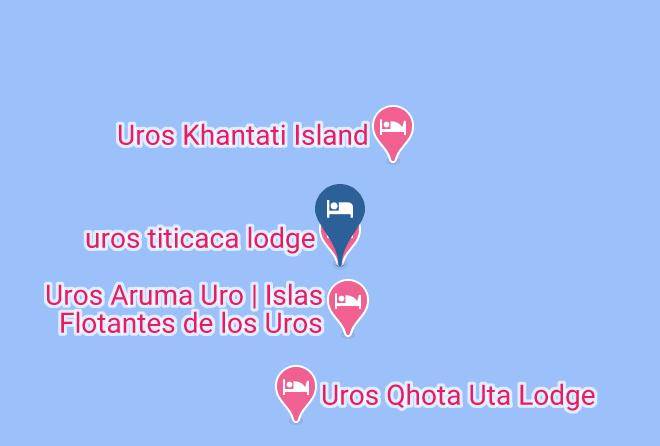 Puno - Uros Titicaca Lodge Maps