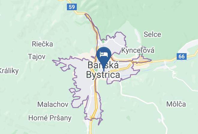 Banska Bystrica - Urpin City Residence Hotel Garni Maps