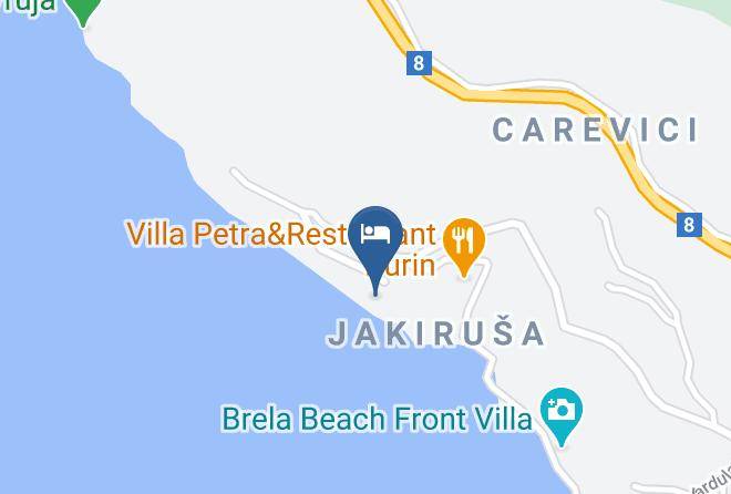Donja Brela - Ursic Diana I Nediljko Maps