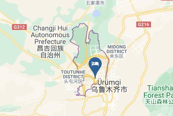 Urumqi - Urumqi Mangrove Forest Hotel Maps