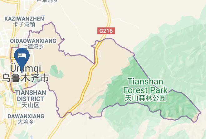 Urumqi Pingan Hotel Map