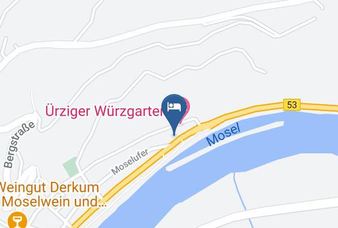 Bernkastel Wittlich - Hotel Uerziger Wuerzgarten Maps
