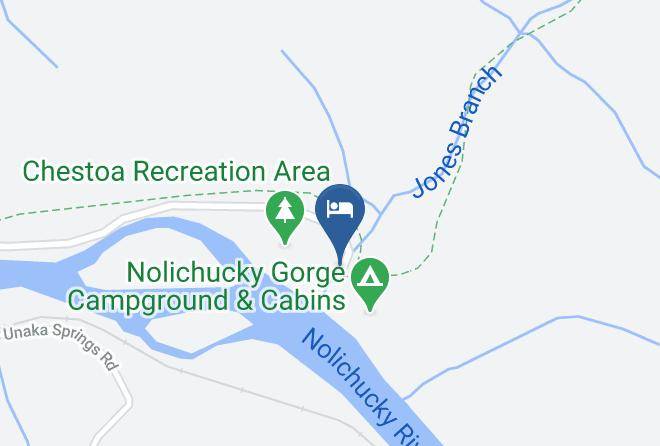 Usa Raft Adventure Resort Map