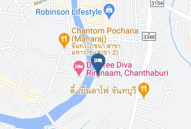 Amphoe Mueang Chanthaburi - Usabai Riverside Boutique Hotel Maps