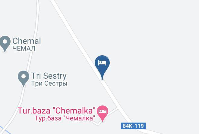 Chemalsky District - Usad'ba Boyarkinykh Baza Otdykha Maps