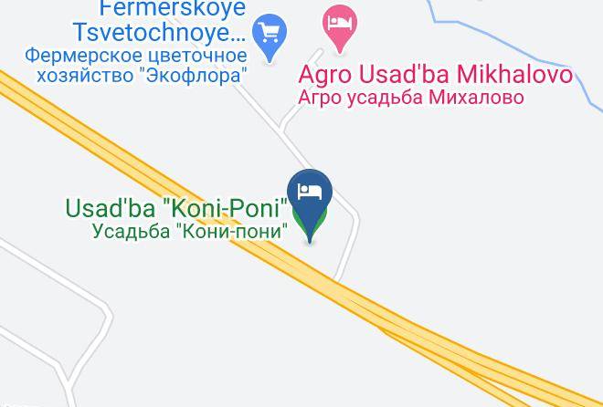 Valozhyn District - Usad'ba Koni Poni Maps