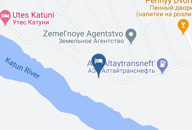 Chemalsky District - Usad'ba Korotkovykh Baza Otdykha Maps